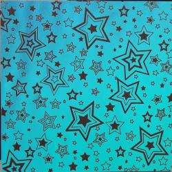 Etched Shooting Stars Pattern on Thin Glass COE96