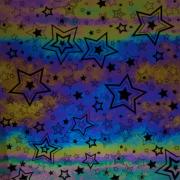 Etched Luminescent Shooting Stars Pattern COE96