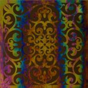 Etched Luminescent Wrought Iron Pattern COE96