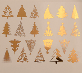 Christmas Tree Decal Sheet
