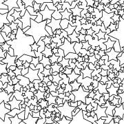 Etched Stars Pattern