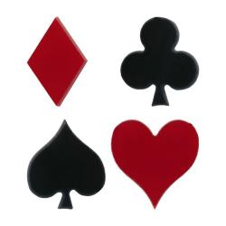 Precut Playing Card Suits COE90