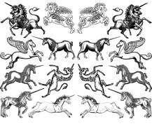 Unicorns Decal Sheet