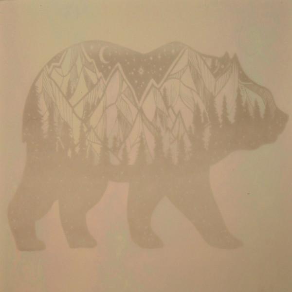 Etched Luminescent Bear Pattern COE96