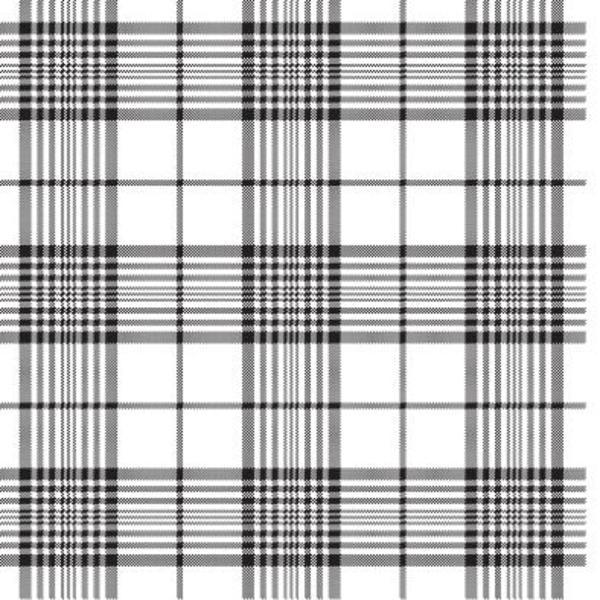 Etched Plaid Pattern