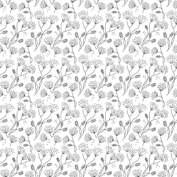 Etched Milkweed Pattern