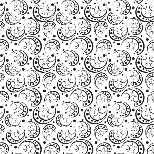 Etched Sweet Pea Pattern
