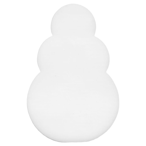 Precut Snowman II White Pack of 3 COE96
