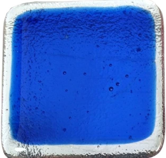 Youghiogheny Glass Cobalt Blue Transparent, 3mm COE96