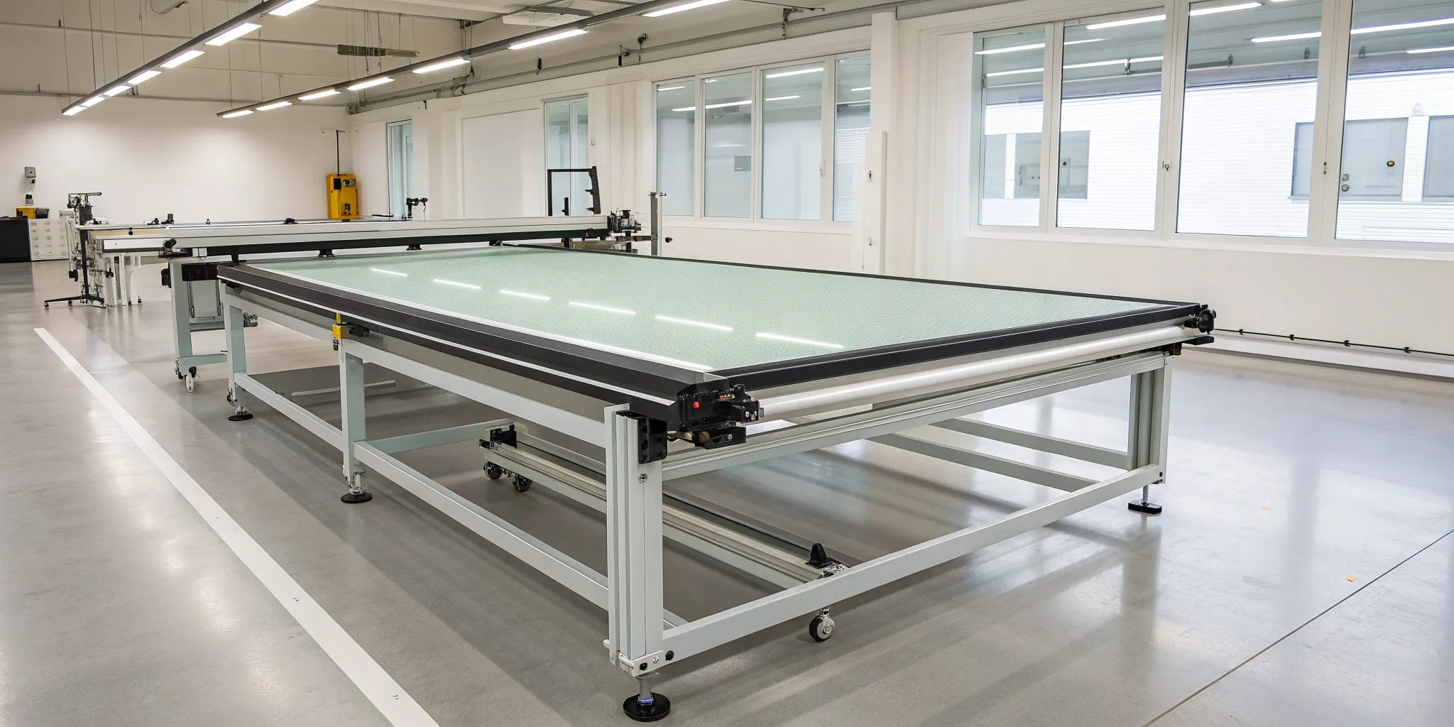 A high-end automated glass cutter machine for professional, precision work.