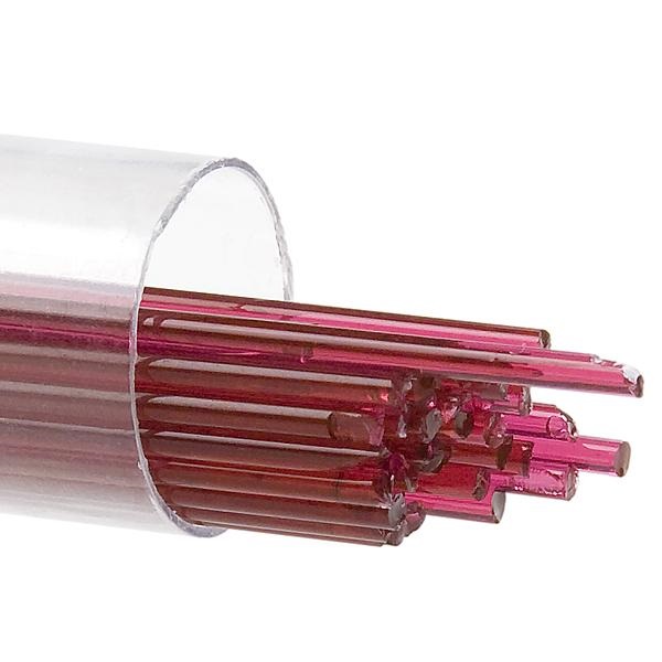 Fusing Glass Bullseye Bu001311-stringers Cranberry Pink Transparent COE90 