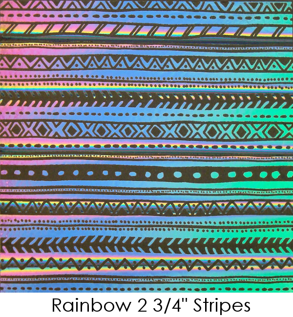 Etched Stripes Pattern on Thin Glass COE90