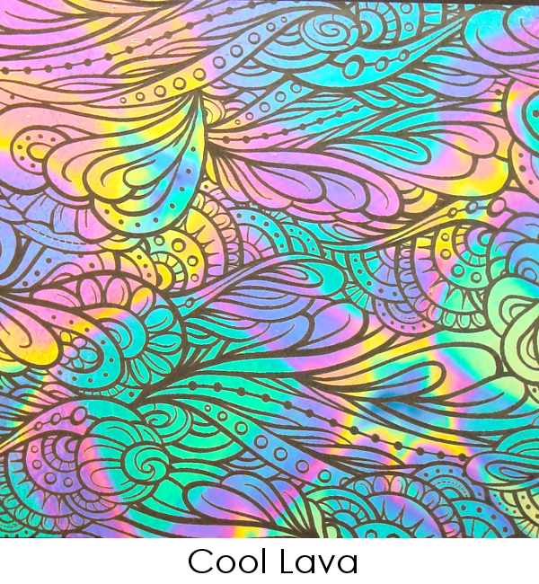 Etched Tidal Plume Pattern on Thin Glass COE90