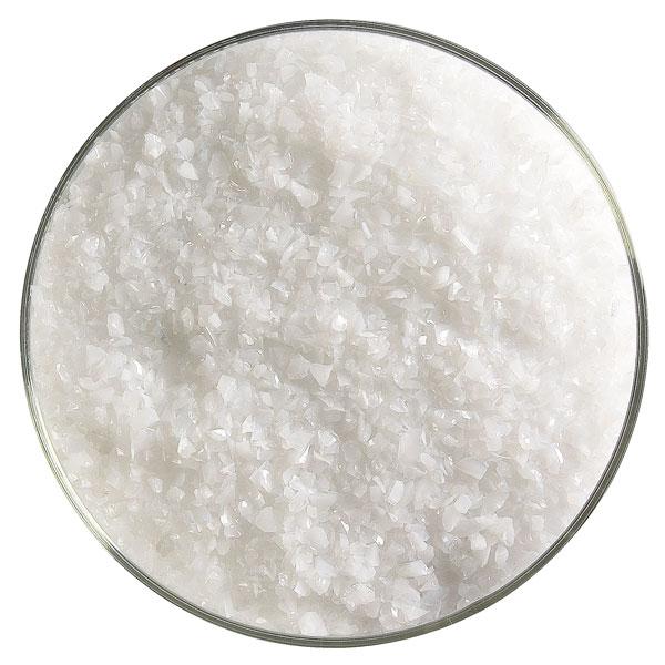 Bullseye Glass White Opalescent Frit COE90
