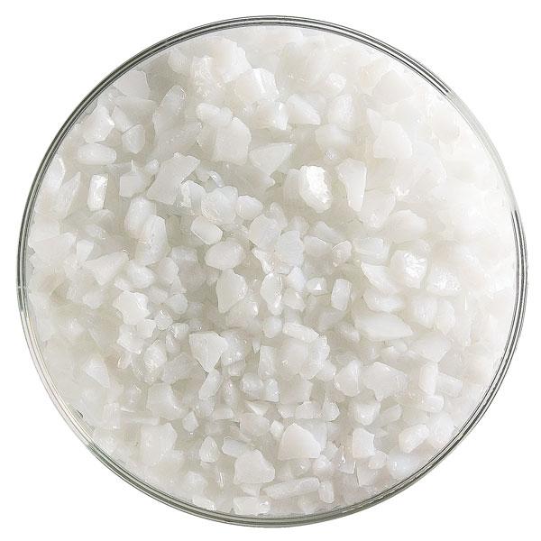 Bullseye Glass White Opalescent Frit COE90