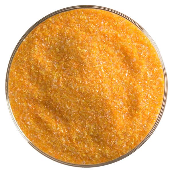 Bullseye Glass Orange Opalescent Frit COE90