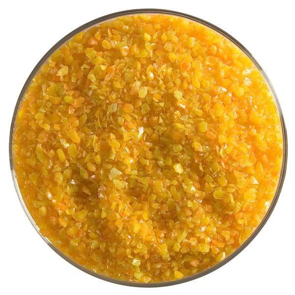 Bullseye Glass Orange Opalescent Frit COE90