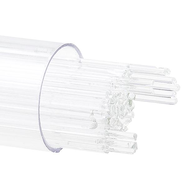 Bullseye Glass Stringers Clear Transparent COE90