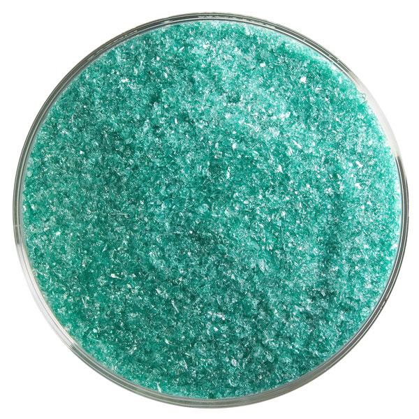 Bullseye Glass Emerald Green Transparent Frit COE90