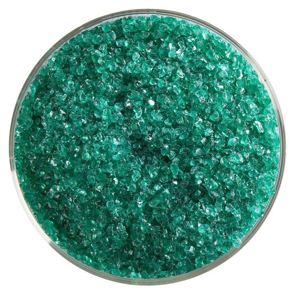 Bullseye Glass Emerald Green Transparent Frit COE90