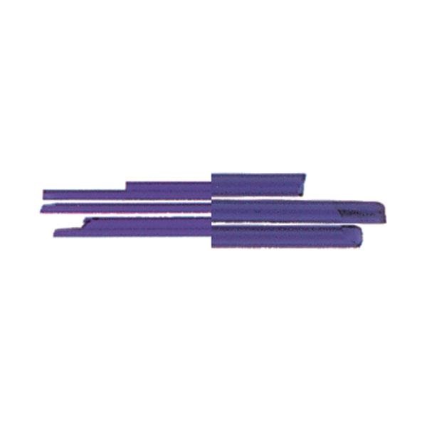 Bullseye Glass Stringers Deep Royal Purple Transparent COE90