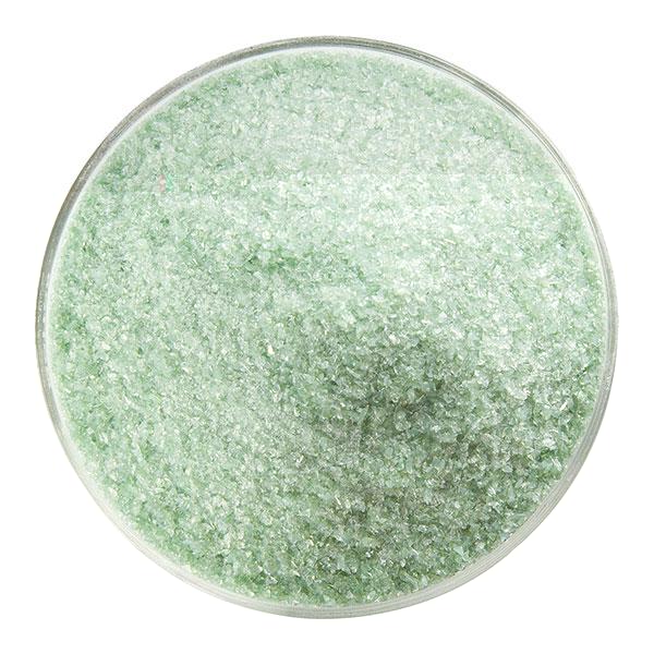 Bullseye Glass Mineral Green Opalescent Frit COE90