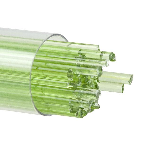 Bullseye Glass Stringers Chartreuse Transparent COE90
