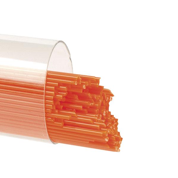 Bullseye Glass Stringers Orange Opalescent COE90