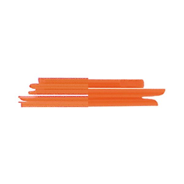 Bullseye Glass Stringers Orange Opalescent COE90