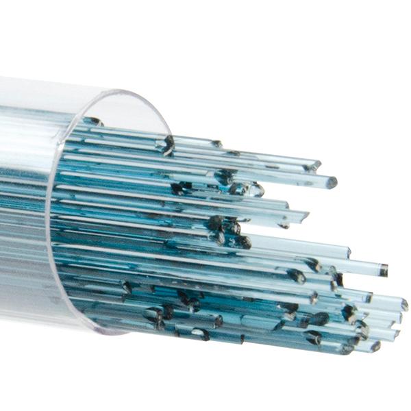 Bullseye Glass Stringers Sea Blue Transparent COE90