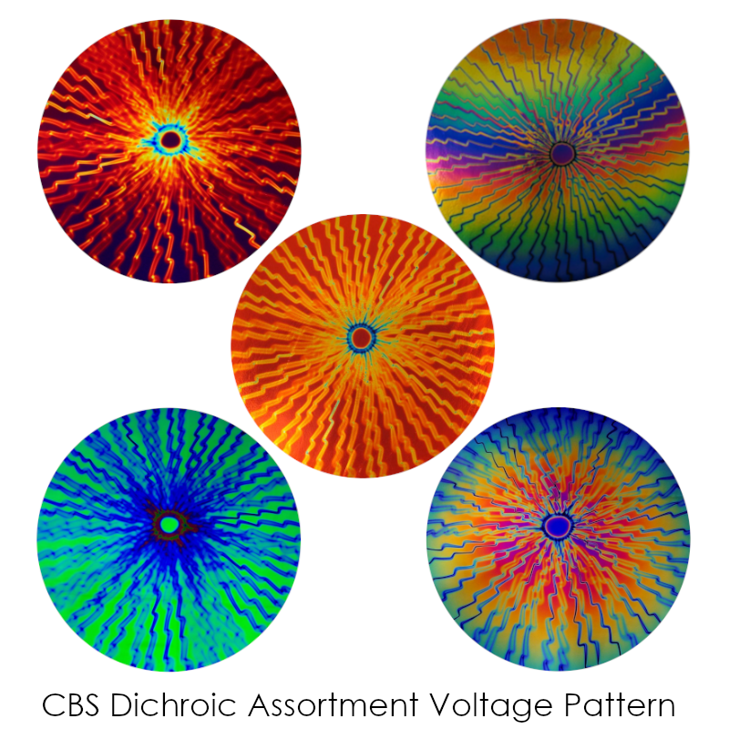 CBS Dichroic Assortment Voltage Pattern COE90