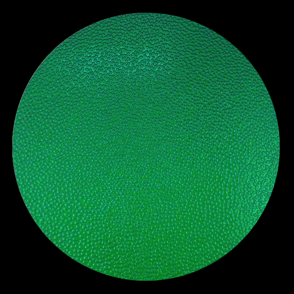 CBS Dichroic Coating Emerald Green on Wissmach Thin Black Hammered Texture Glass COE90