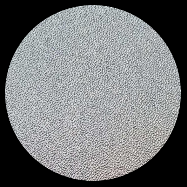 CBS Dichroic Coating Silver on Wissmach Thin Clear Moss Textured Glass COE96