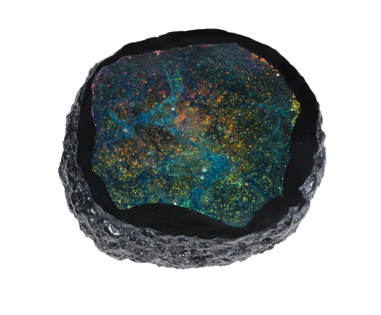 CBS Dichroic Extract Cyan/ Dark Dark Red