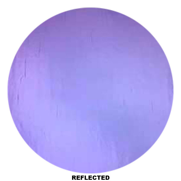 CBS Dichroic Coating Crinklized Yellow/ Purple on Thin Black Glass COE90