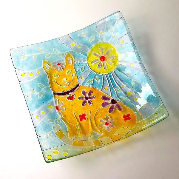 Cat Textured Fusing Tile