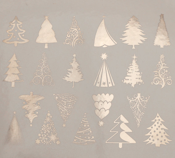 Christmas Tree Decal Sheet