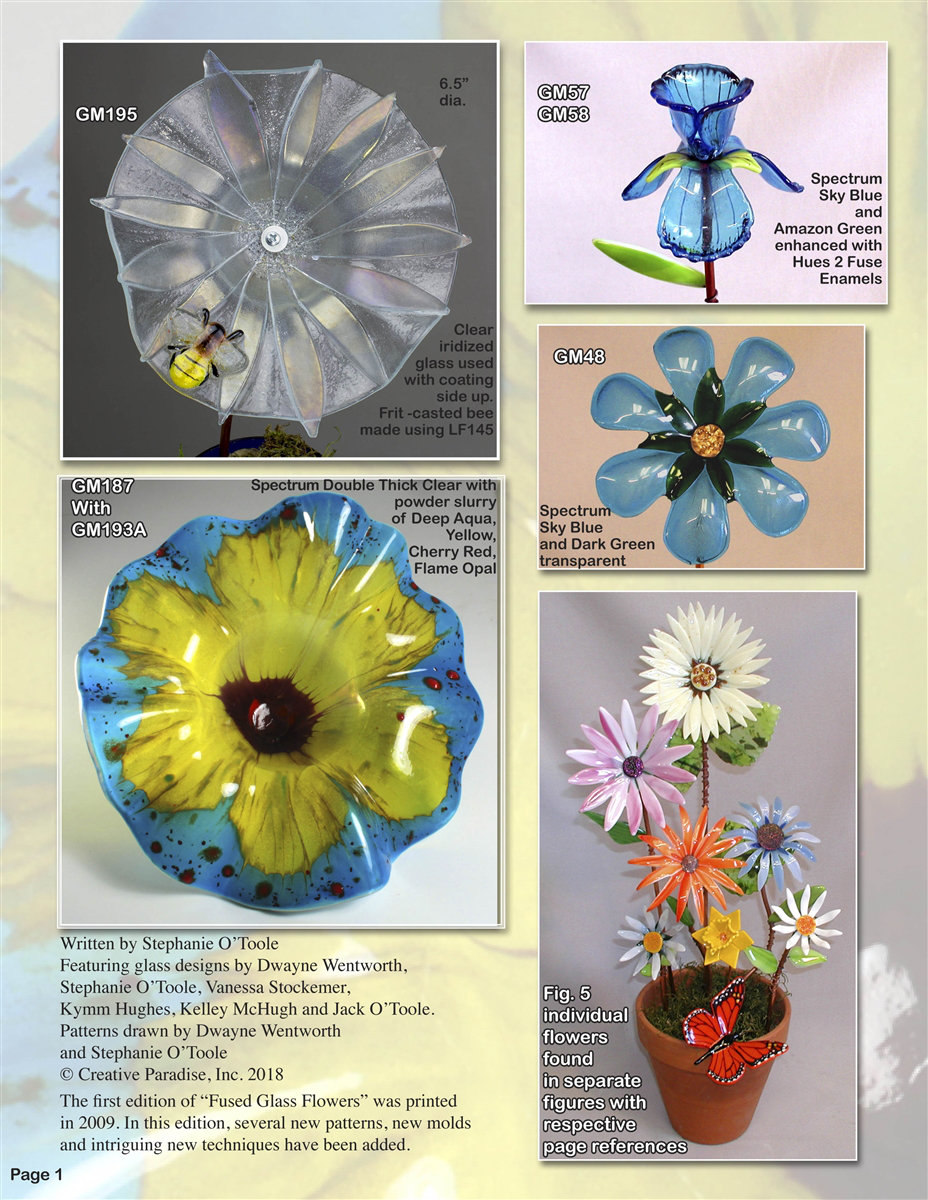 Creative Paradise Fusing Molds - Anything in Stained Glass