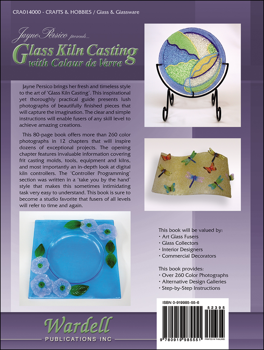 Glass Kiln Casting by Jayne Persico