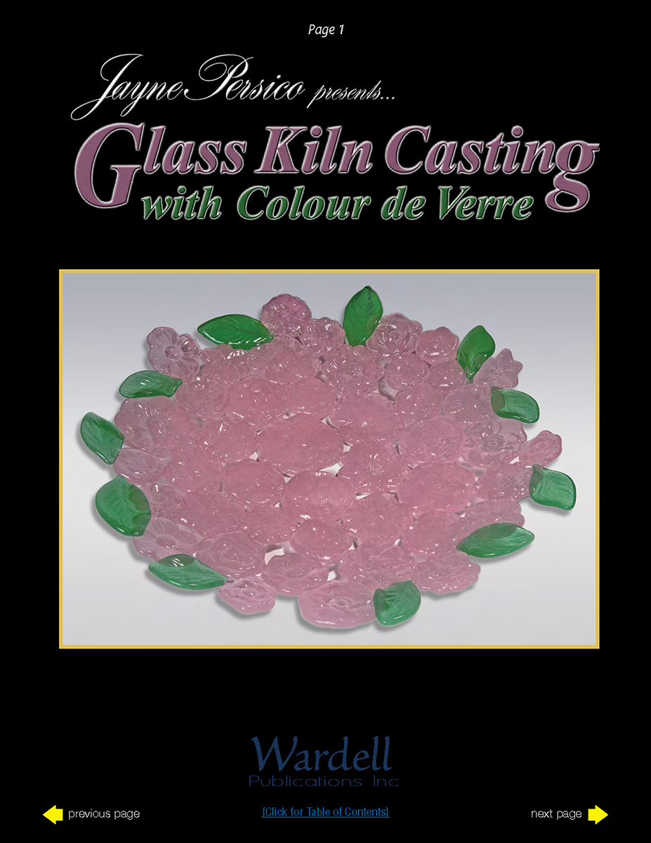 Glass Kiln Casting by Jayne Persico