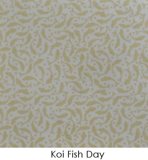 Glow Decal Koi Fish Pattern