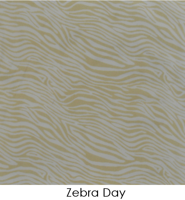 Glow Decal Zebra Pattern