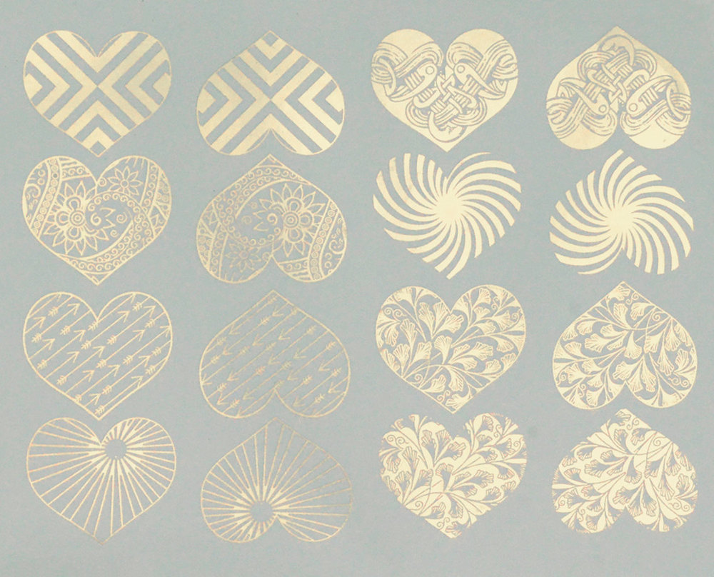 Hearts Decal Sheet