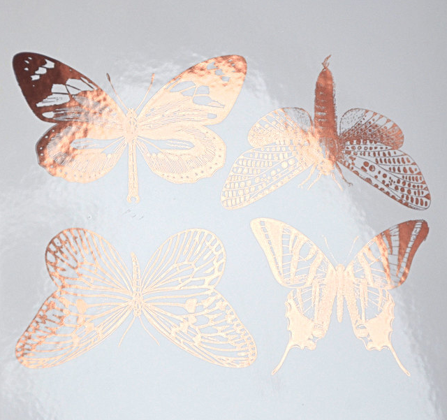 Large Butterflies Decal Sheet