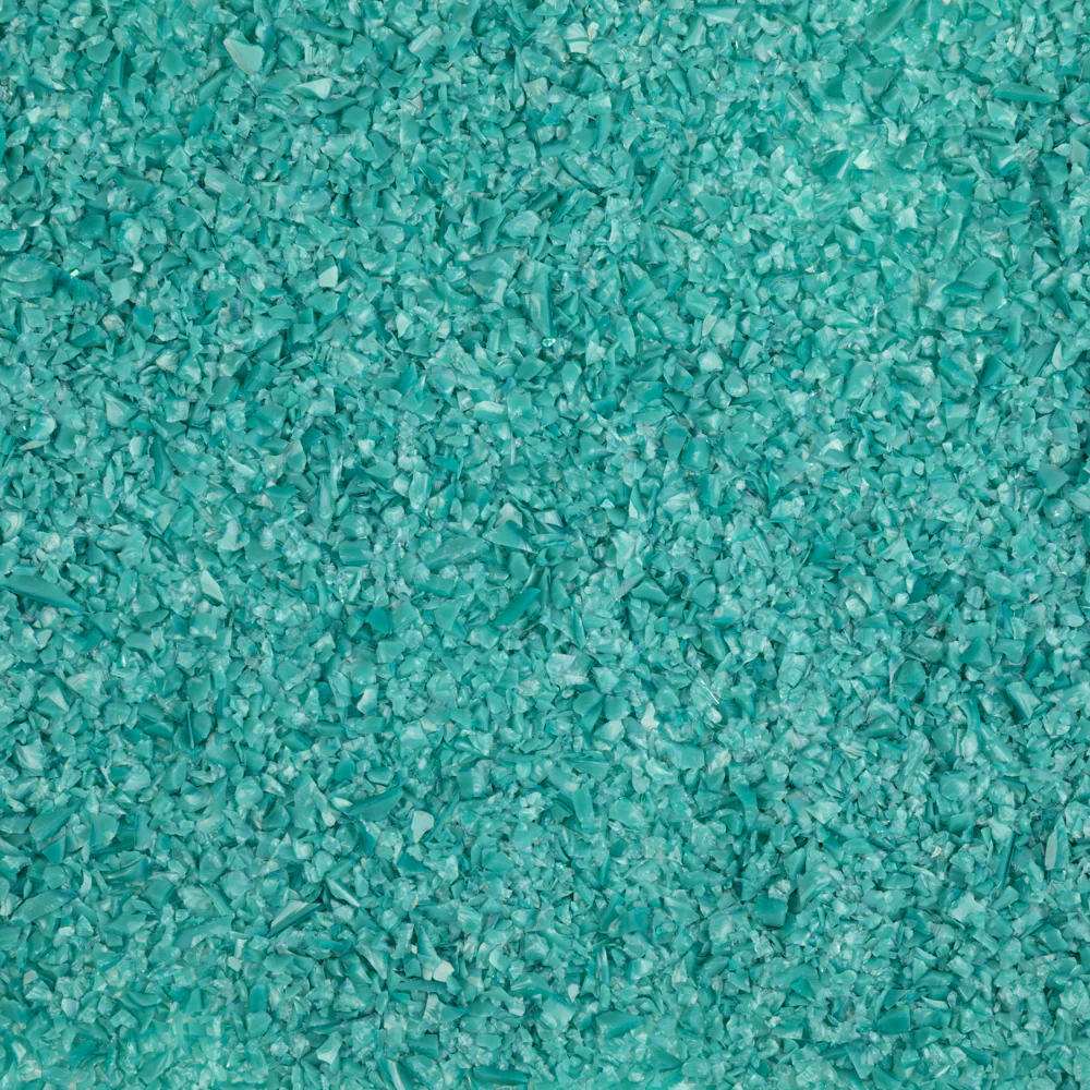 Oceanside Glass Peacock Green Opalescent Frit COE96