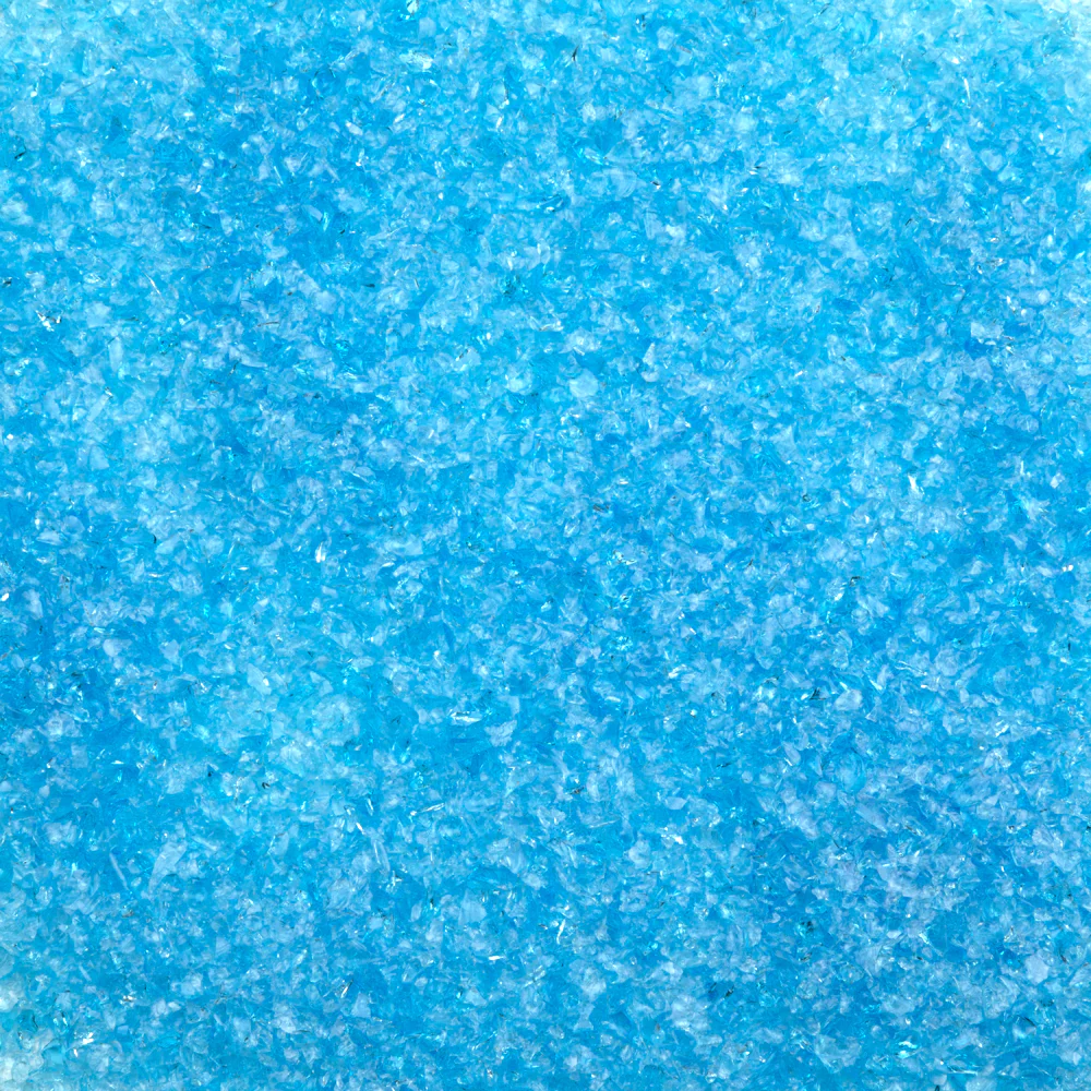 Oceanside Glass Sky Blue Transparent Frit COE96