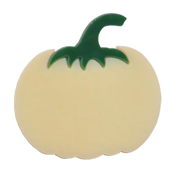 Precut Pumpkin with Stem Round COE90