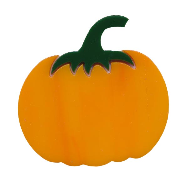 Precut Pumpkin with Stem Round COE90