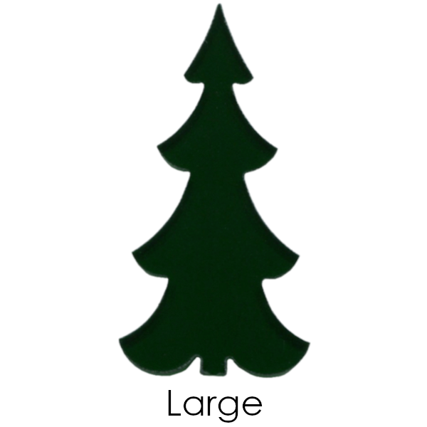 Precut Slim Tree Dark Green COE96