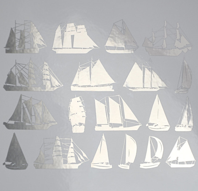 Sailboat Decal Sheet